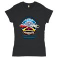 thumbnail image 1 of Tee Hunt Ford Mustang T-Shirt Detroit Mi. 1903 Ford Motor Company Licensed Women's T-Shirt Tee, Black, 3X-Large, 1 of 5