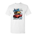 thumbnail image 1 of Tee Hunt Ford Mustang The Legend Lives T-Shirt Shelby Raptor Boss 302 Sweatshirt, White, Medium, 1 of 5