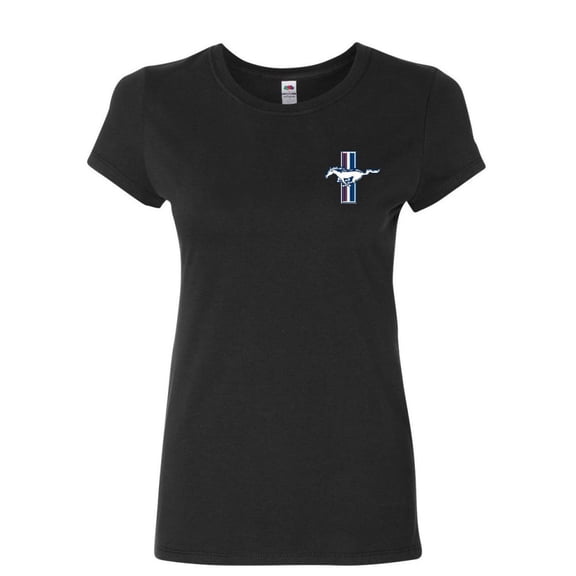 Tee Hunt Ford Mustang The Legend Lives T-Shrit Classic Muscle Cars Women's T-Shirt Tee