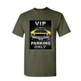 thumbnail image 1 of Tee Hunt Ford Mustang VIP Parking Only T-Shirt Boss 302 Muscle Car Mens Shirt, Military Green, Large, 1 of 5