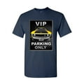 thumbnail image 1 of Tee Hunt Ford Mustang VIP Parking Only T-Shirt Boss 302 Muscle Car Mens Shirt, Navy Blue, X-Large, 1 of 5