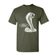 thumbnail image 1 of Tee Hunt Ford Shelby T-Shirt Ford Performance Muscle Car Racing Shirt, Military Green, 5X-Large, 1 of 5
