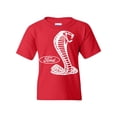 thumbnail image 1 of Tee Hunt Ford Shelby Youth T-Shirt Ford Performance Muscle Car Racing Shirt, Red, Large, 1 of 5