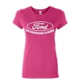 thumbnail image 1 of Tee Hunt Ford an American Classic Cotton T-Shirt Ford Truck Licensed, Pink, Small, 1 of 5