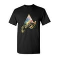 thumbnail image 1 of Tee Hunt Galaxy Cat T-Shirt Cute Kitten Paw Pet Universe Space Moon Men's Novelty Shirt, 1 of 5