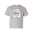 thumbnail image 1 of Tee Hunt Genuine Ford Parts Old Sign Youth T-Shirt Licensed Ford Truck Tee, Gray, X-Large, 1 of 5
