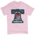 thumbnail image 1 of Tee Hunt Good Things Happen in Philadelphia T-Shirt Presidential Debate Men's Tee, Light Pink, X-Large, 1 of 5
