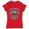 thumbnail image 1 of Tee Hunt Grandma The Woman The Myth The Legend T-Shirt Mother's Day Granny Women's T-Shirt Tee, Red, Large, 1 of 5