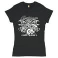 thumbnail image 1 of Tee Hunt Greaser Outlaw T-Shirt Old School Hot Rod Women's T-Shirt Tee, 1 of 5