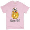 thumbnail image 1 of Tee Hunt Happy Easter Crazy Egg T-shirt Egg Tapping Religious Holiday Men's Tee, Light Pink, X-Large, 1 of 5