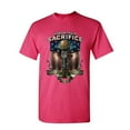 thumbnail image 1 of Tee Hunt Honor Their Sacrifice T-Shirt POW MIA Military Remembrance Army Shirt, Hot Pink, 5X-Large, 1 of 5