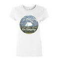 thumbnail image 1 of Tee Hunt I Go Camping Women's T-Shirt Therapy is Expensive Nature Wildlife Travel Shirt, White, XX-Large, 1 of 5