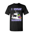 thumbnail image 1 of Tee Hunt I Sweat Rainbows T-Shirt Fabulous Unicorn Gym Workout Fitness Mens Shirt, 1 of 5