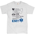 thumbnail image 1 of Tee Hunt I am a First Responding EMT T-Shirt First Aid Paramedic EMS Men's Tee, Ash Gray, XX-Large, 1 of 4