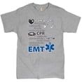 thumbnail image 1 of Tee Hunt I am a First Responding EMT T-Shirt First Aid Paramedic EMS Men's Tee, Gray, Medium, 1 of 4
