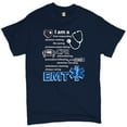thumbnail image 1 of Tee Hunt I am a First Responding EMT T-Shirt First Aid Paramedic EMS Men's Tee, 1 of 4