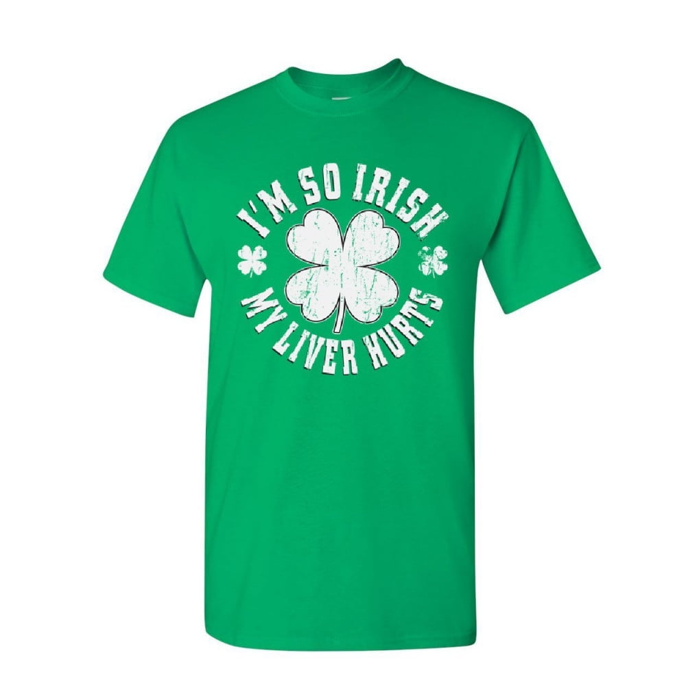 Tee Hunt I'm So Irish Funny TShirt St. Patrick's Day Shamrock Paddy