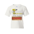 thumbnail image 1 of Tee Hunt If Dad Can't Fix It We Are Screwed Youth T-Shirt Funny Father's Day Kids Tee, White, Large, 1 of 4