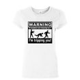 thumbnail image 1 of Tee Hunt If Zombies Are Chasing Us I'm Tripping You T-Shirt Zombie Apocalypse, White, 3X-Large, 1 of 5