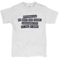 thumbnail image 1 of Tee Hunt Irregardless Is Not a Word T-shirt Grammar Police Funny Men's Tee, Ash Gray, Small, 1 of 5