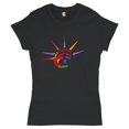 thumbnail image 1 of Tee Hunt Lady Liberty T-Shirt Patriotic New York Statue of Liberty July 4th Women's T-Shirt Tee, 1 of 5
