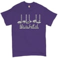 thumbnail image 1 of Tee Hunt Life Is Full of Important Choices T-shirt Funny Golf Clubs Golfing Men's Tee, Purple, Large, 1 of 5