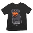 thumbnail image 1 of Tee Hunt Life is Better With My Rottweiler Youth T-Shirt Rottie Pet Dog Lover Kids, 1 of 5