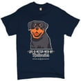 thumbnail image 1 of Tee Hunt Life is Better with My Rottweiler T-Shirt Rottie Pet Dog Lover Men's Tee, Navy Blue, XX-Large, 1 of 5