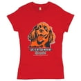 thumbnail image 1 of Tee Hunt Life is Better with My Spaniel T-Shirt Pet Owner I Love My Dog Women's T-Shirt Tee, Red, XX-Large, 1 of 5