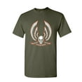 thumbnail image 1 of Tee Hunt Live to Ride Old School T-Shirt Biker Route 66 Ride to Live MC Mens Shirt, Military Green, 5X-Large, 1 of 4