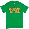 thumbnail image 1 of Tee Hunt Love T-Shirt St. Patrick's Day Clover Irish Shamrock Men's Novelty Shirt, 1 of 5
