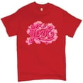 thumbnail image 1 of Tee Hunt Love T-Shirt Valentine's Day Sweet Relationships Romance Cute Men's Tee, Red, Small, 1 of 5