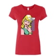 thumbnail image 1 of Tee Hunt Me Sarcastic Never Women's T-Shirt Funny Vintage Comic Pop Art Sarcasm Shirt, Red, Small, 1 of 4