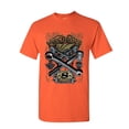 thumbnail image 1 of Tee Hunt Mechanics Backbone of America T-Shirt Engine Repair Collar Mens Shirt, Orange, 3X-Large, 1 of 5