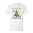 thumbnail image 1 of Tee Hunt Merry Christmas Xmas Tree T-Shirt Holiday Spirit Joy Santa Snow Mens Shirt, White, Medium, 1 of 5