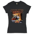 thumbnail image 1 of Tee Hunt Milwaukee Steel T-Shirt Route 66 Motorcycle Chopper Bobber Biker Women's T-Shirt Tee, Black, Medium, 1 of 5
