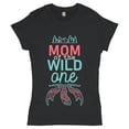 thumbnail image 1 of Tee Hunt Mom of The Wild One T-Shirt Mother's Day Tired as a Mother Funny Women's T-Shirt Tee, 1 of 5