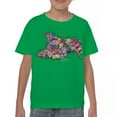 thumbnail image 1 of Tee Hunt Most Days I Wish I was My Cat Youth T-Shirt Dean Russo Kitten Pet Kids, Green, X-Large, 1 of 5