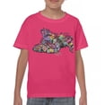 thumbnail image 1 of Tee Hunt Most Days I Wish I was My Cat Youth T-Shirt Dean Russo Kitten Pet Kids, Pink, Medium, 1 of 5