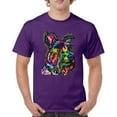 thumbnail image 1 of Tee Hunt My Schnauzer Colors My World T-Shirt Dean Russo Pet Dog Mom Men's Tee, Purple, 3X-Large, 1 of 5