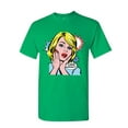thumbnail image 1 of Tee Hunt OMG! Srsly? Funny T-Shirt Vintage Style Comic Sarcastic Pop Art Mens Shirt, Green, 5X-Large, 1 of 4