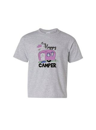 Shirt Kids Camper Happy