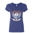 thumbnail image 1 of Tee Hunt Outlaw Forever Women's T-Shirt Novelty T-Shrit Born to Ride Custom Biker Route 66 Tee, Blue, Large, 1 of 5