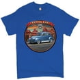 thumbnail image 1 of Tee Hunt Outta Gas on Route 66 T-shirt The Mother Road Retro Vintage Men's Tee, Blue, Large, 1 of 5