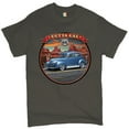 thumbnail image 1 of Tee Hunt Outta Gas on Route 66 T-shirt The Mother Road Retro Vintage Men's Tee, Charcoal, 4X-Large, 1 of 5