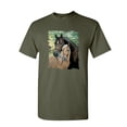 thumbnail image 1 of Tee Hunt Pair of Horses T-Shirt Mustangs Horseback Riding Pony Stallion Mens Shirt, Military Green, Small, 1 of 5