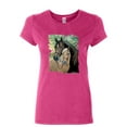thumbnail image 1 of Tee Hunt Pair of Horses Women's T-Shirt Mustangs Horseback Riding Pony Stallion Shirt, Pink, X-Large, 1 of 5
