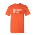 thumbnail image 1 of Tee Hunt Reagan Bush '84 T-Shirt Ronald American President History GOP Mens Shirt, Orange, 4X-Large, 1 of 5
