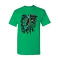 thumbnail image 1 of Tee Hunt Reaper Sphere Scythe T-Shirt Death Skull Creepy Scary Monster Mens, Green, 5X-Large, 1 of 5