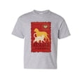 thumbnail image 1 of Tee Hunt Rescued my Best Friends Youth T-Shirt Animal Shelter Dog Cat Lovers Kids Tee, Gray, Small, 1 of 4